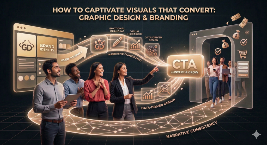 Crafting Graphic Design and Branding That Convert visuals